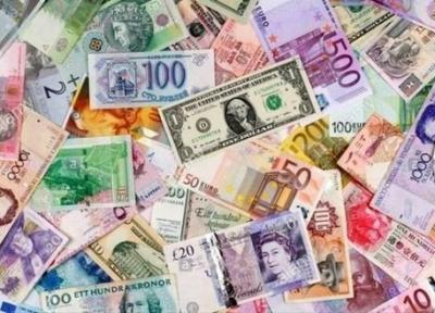 جزئیات نرخ رسمی انواع ارز ، قیمت یورو و پوند افزایش یافت
