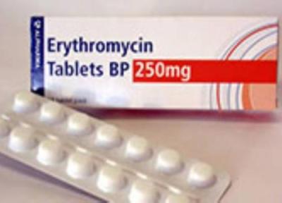 اریترومایسین (ERYTHROMYCIN)