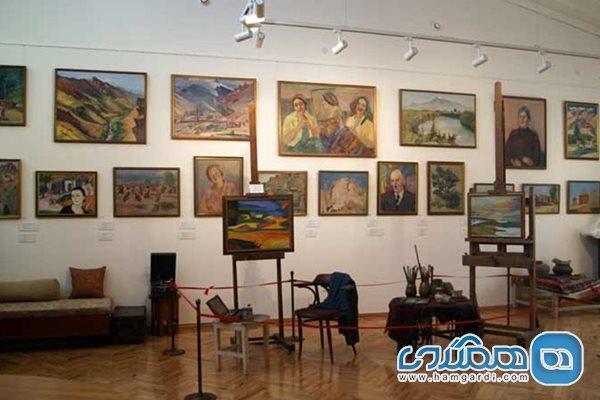 خانه موزه مارتیروس ساریان یکی از موزه های دیدنی ارمنستان است (تور ارمنستان)